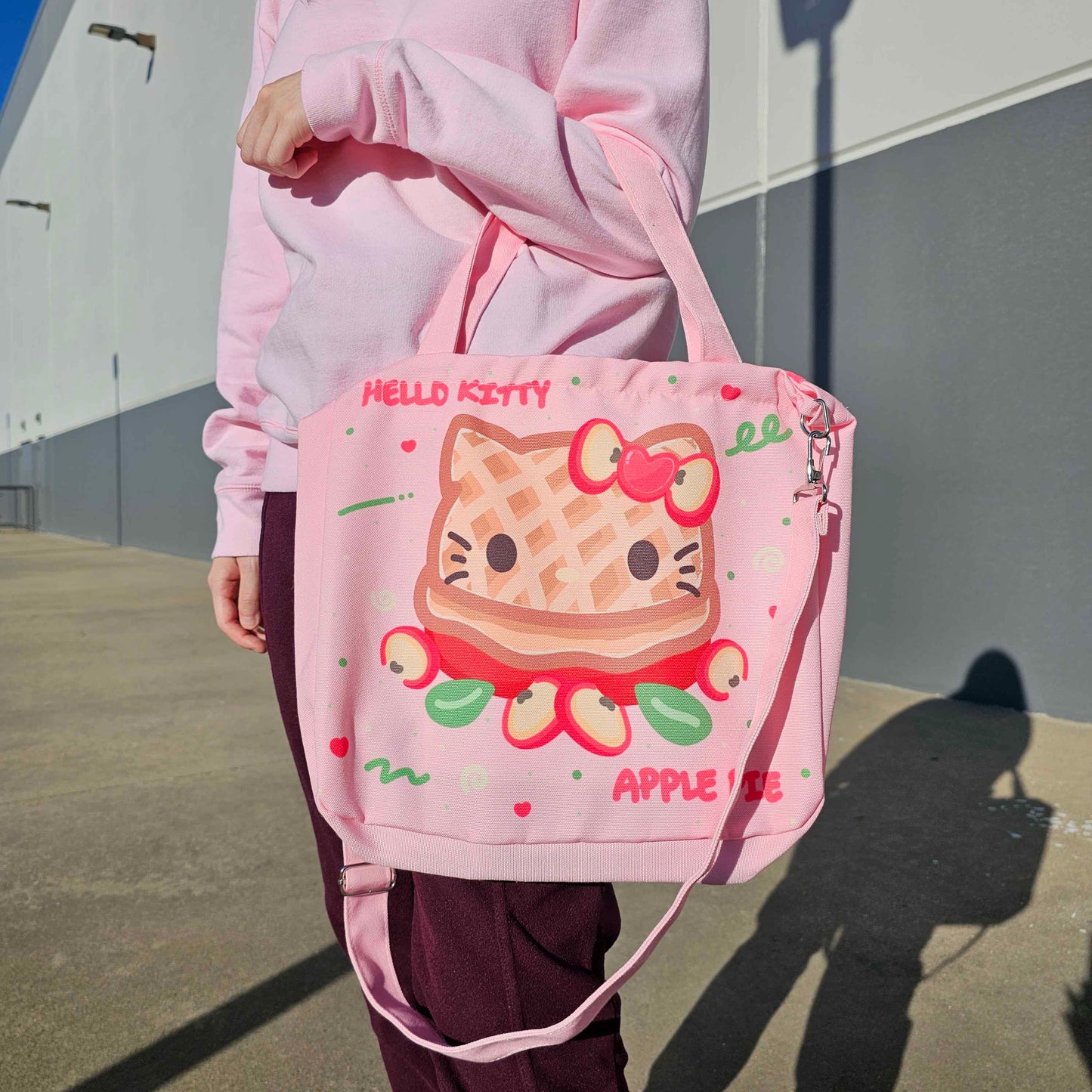 Kitty Apple Pie Tote Bag