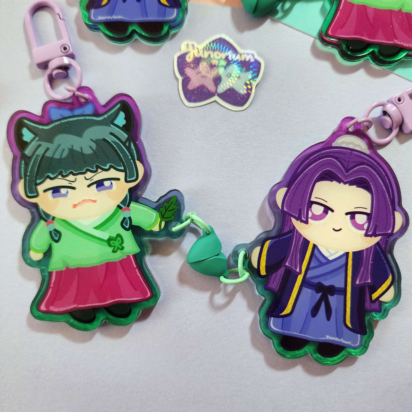 Apothecary Diaries Keychains | Magnetic Pair Keychains