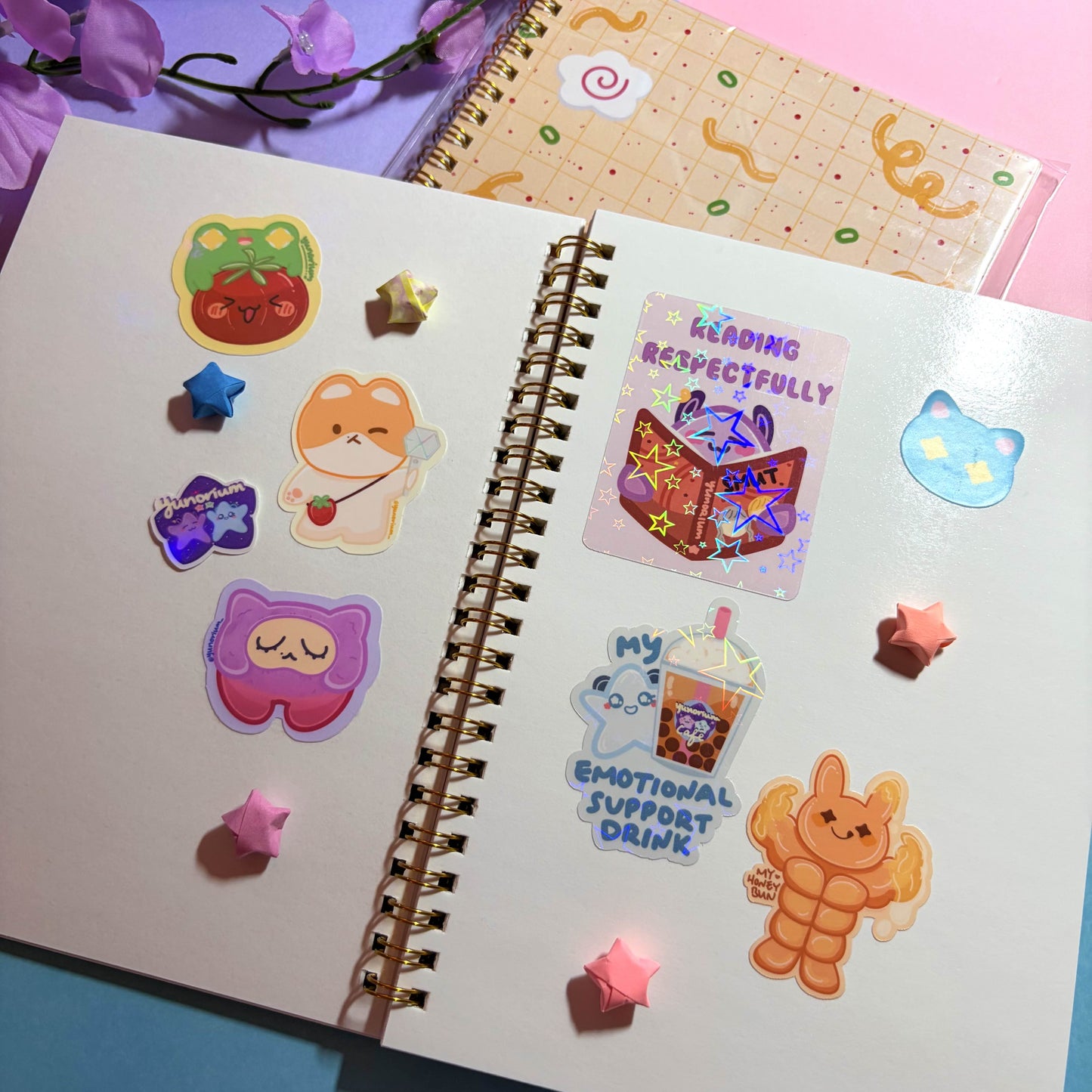 Ramen Reusable Sticker Book
