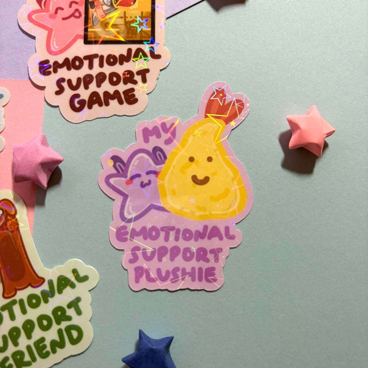 Emotional Support Stickers | Novayin Mascots