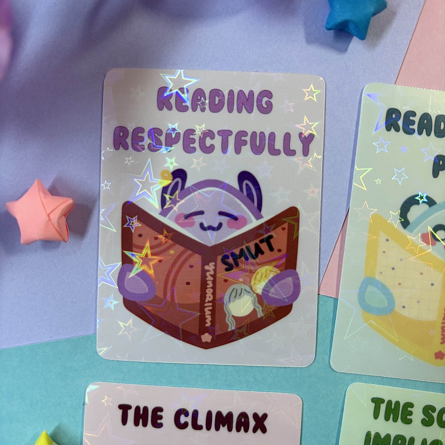 Book Genre Stickers | Novayin Mascots