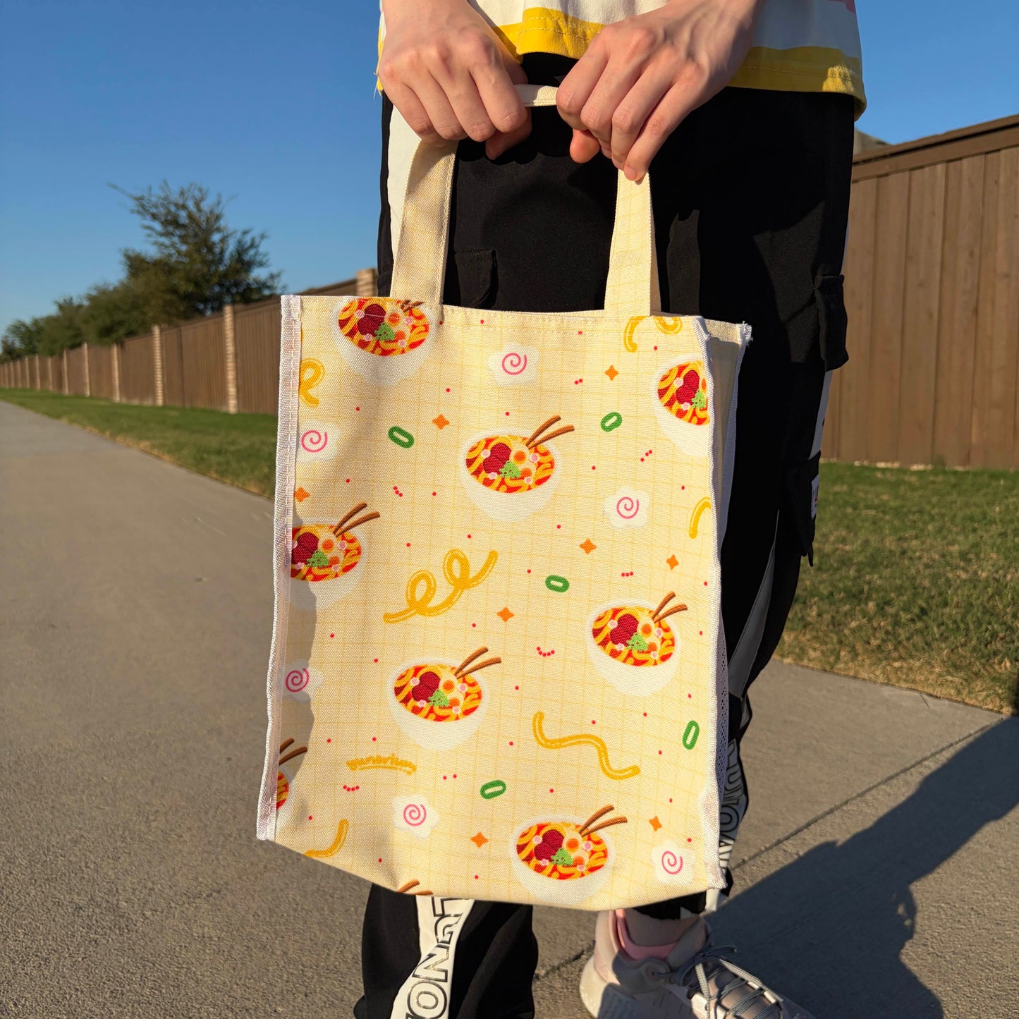 Ramen Noodles Shopping Tote Bag