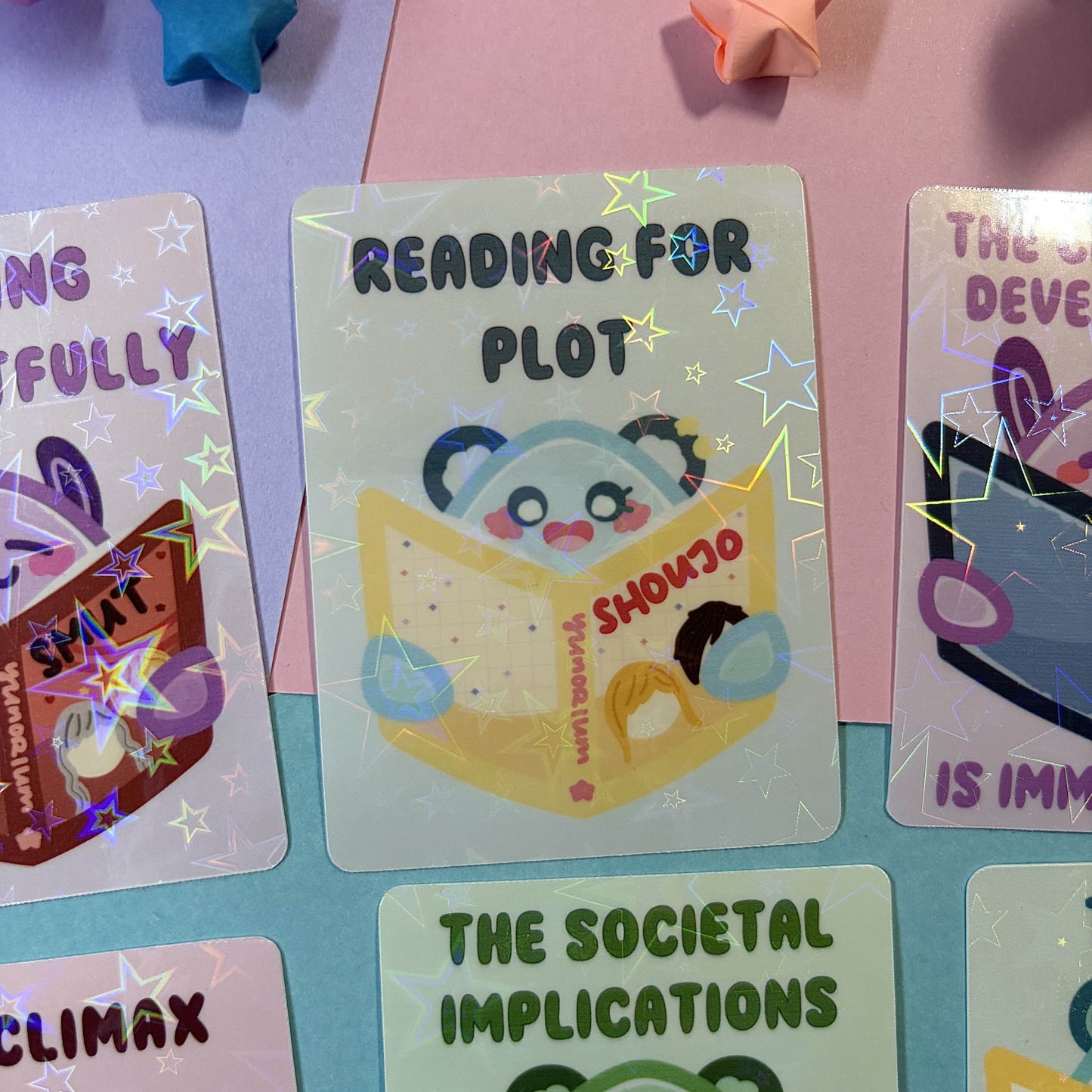 Book Genre Stickers | Novayin Mascots