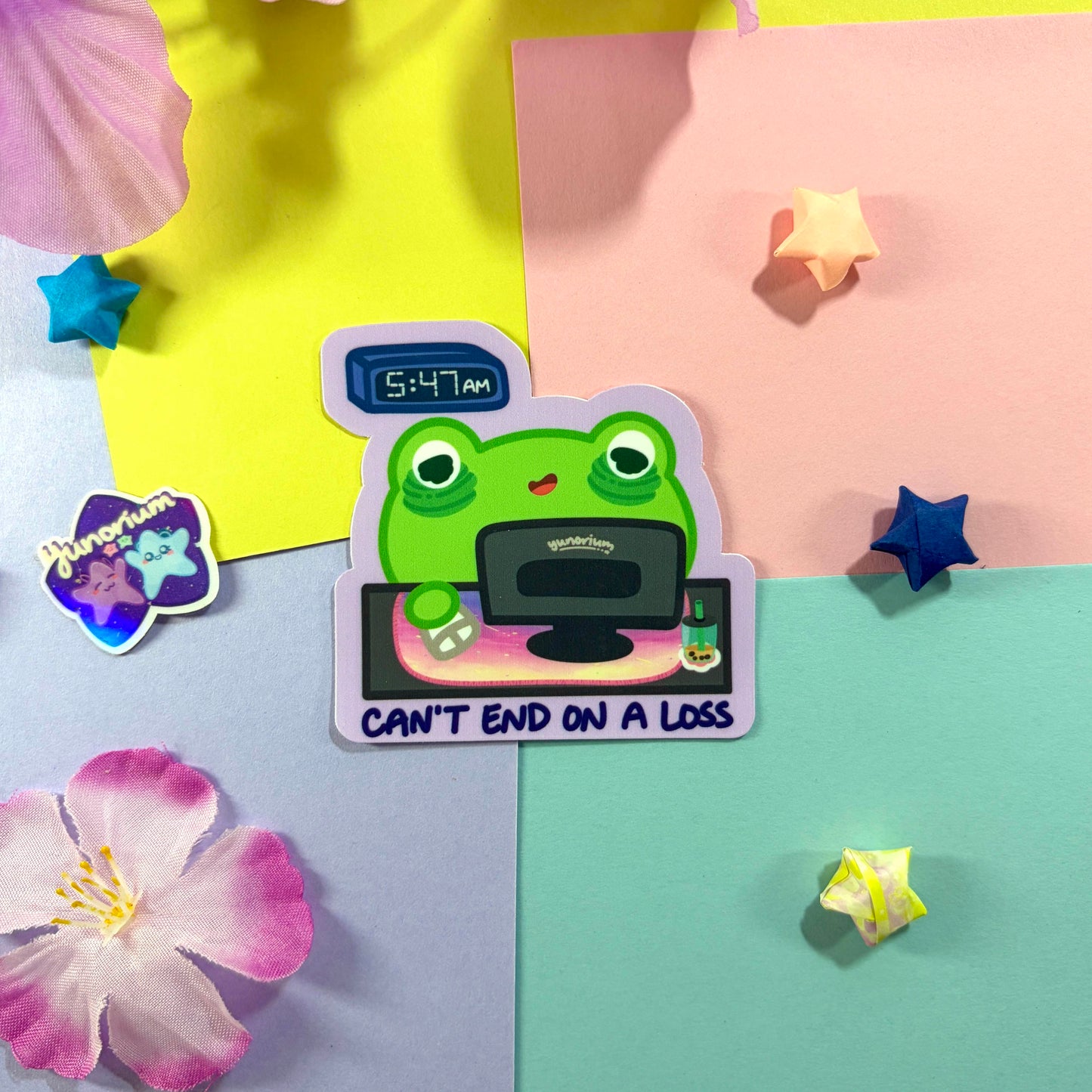 Can't End On A Loss Marchelle Sticker | Earthian Friends