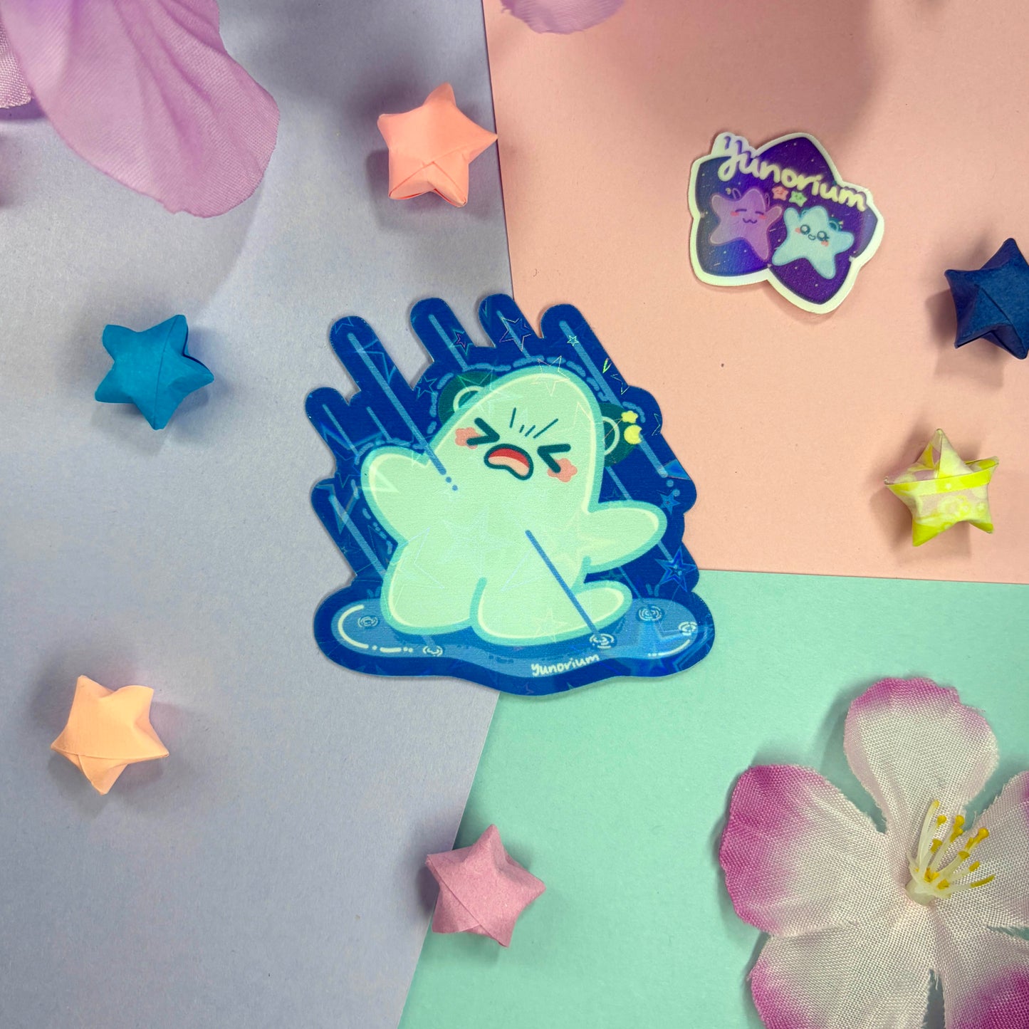 Raining Despair Lan Mascot Sticker | Novayin Mascots