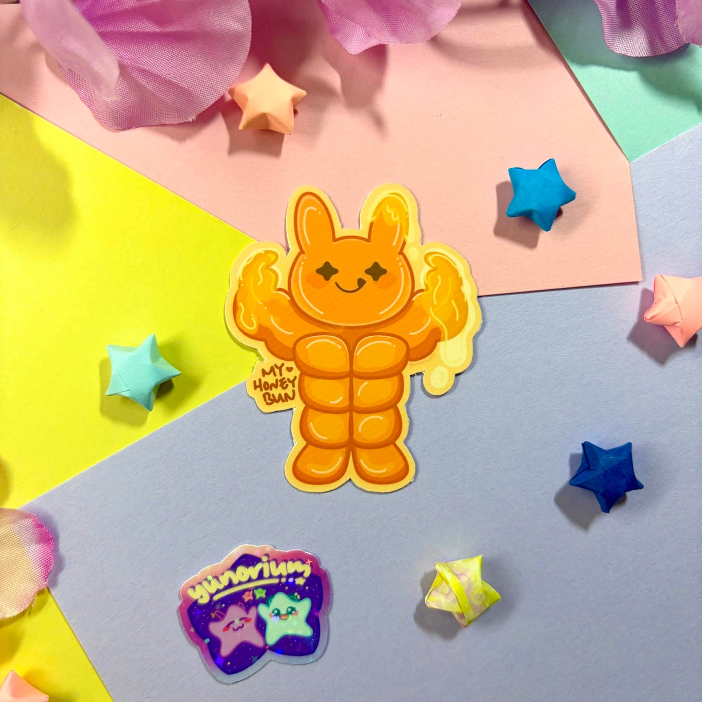 Honey Bun Muncheol Sticker | Earthian Friends