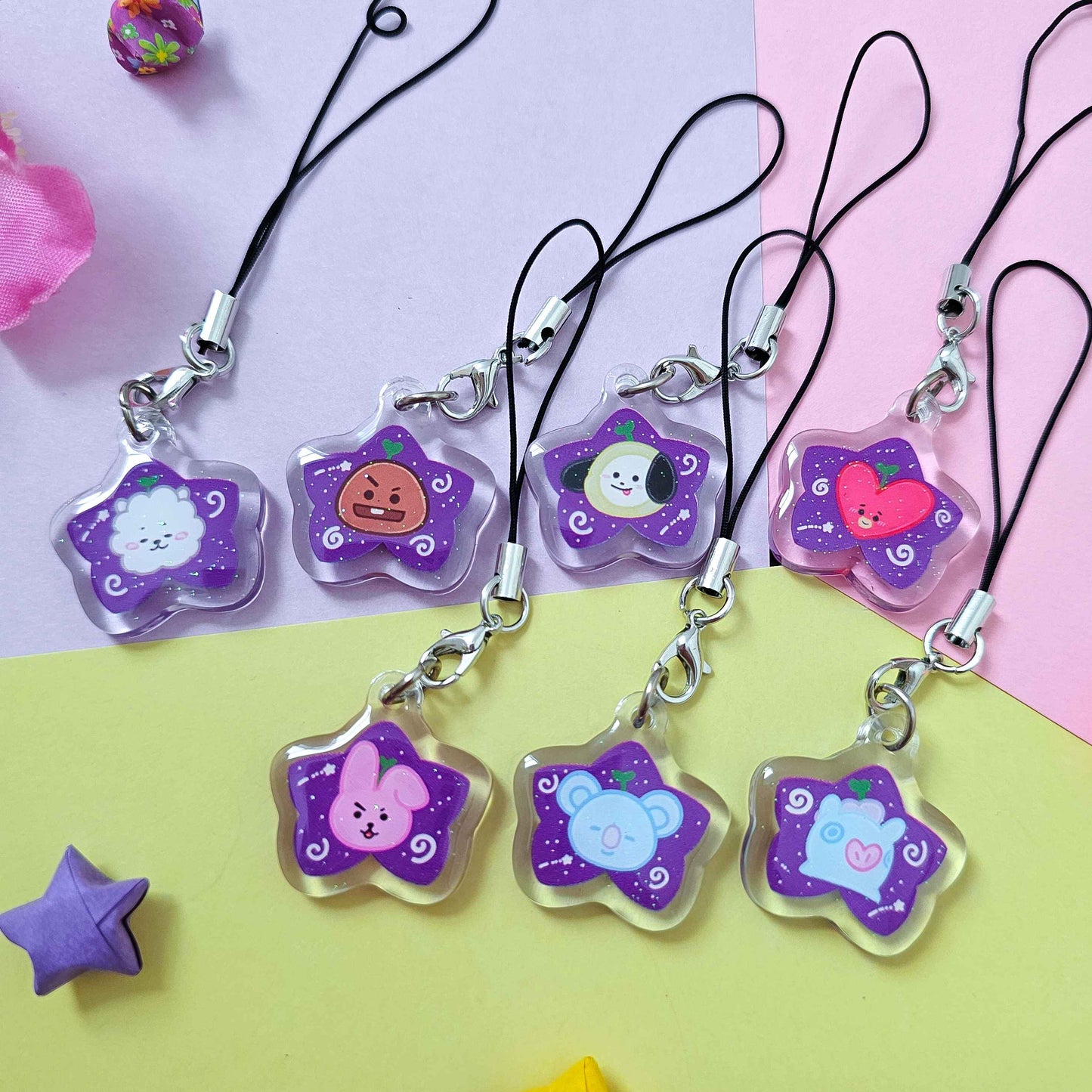 BT21 Phone Charms