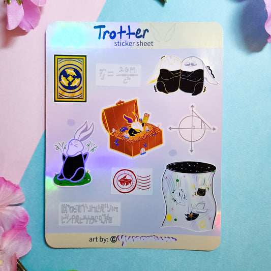 Warp Trotter Sticker Sheet | Honkai: Star Rail