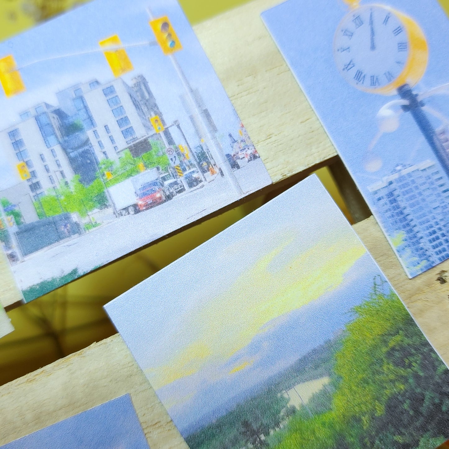 Yellow Aesthetic Photo Sticker Pack