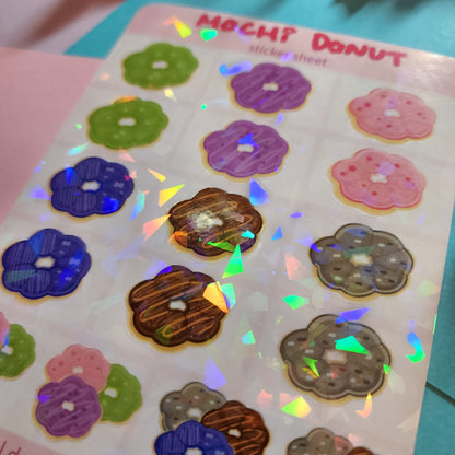 Mochi Donut Sticker Sheet