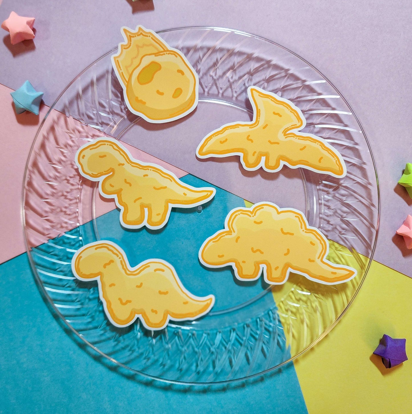 Dino Nuggies Sticker Pack