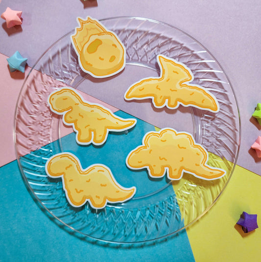 Dino Nuggies Sticker Pack