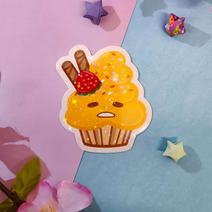 Fruit Character Cupcake Stickers