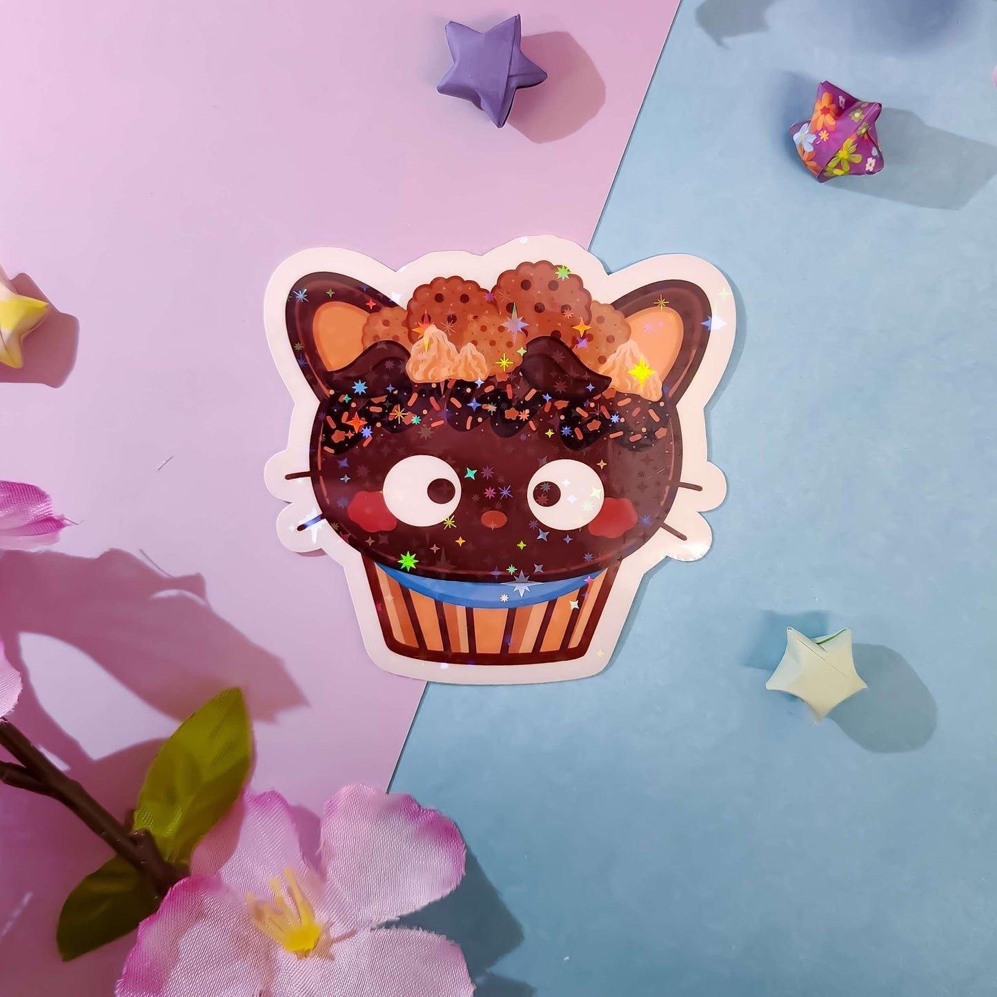 Fruit Character Cupcake Stickers