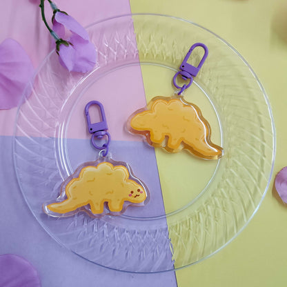 Dino Nuggie Keychains