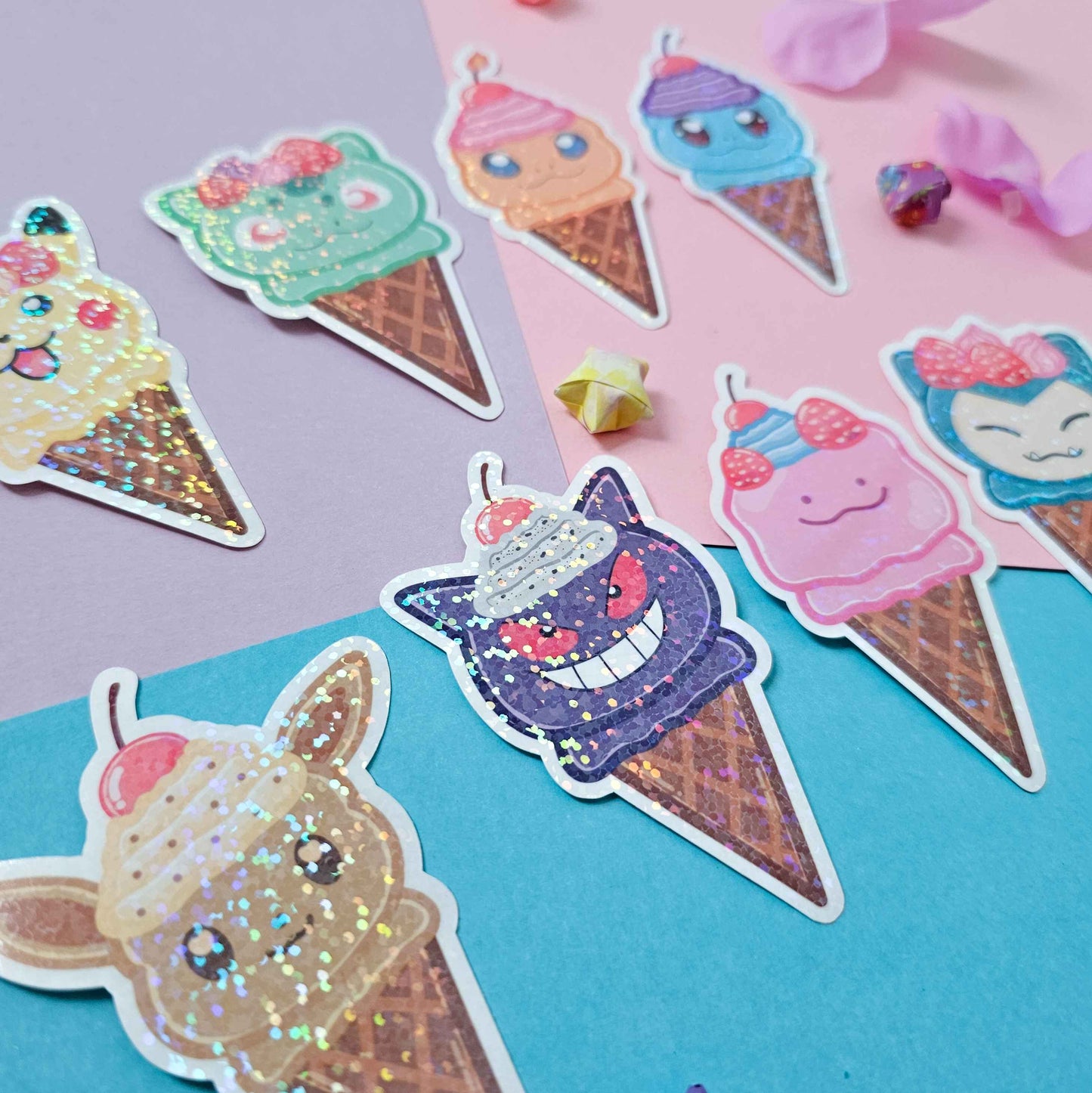 Generation One Ice Cream Stickers