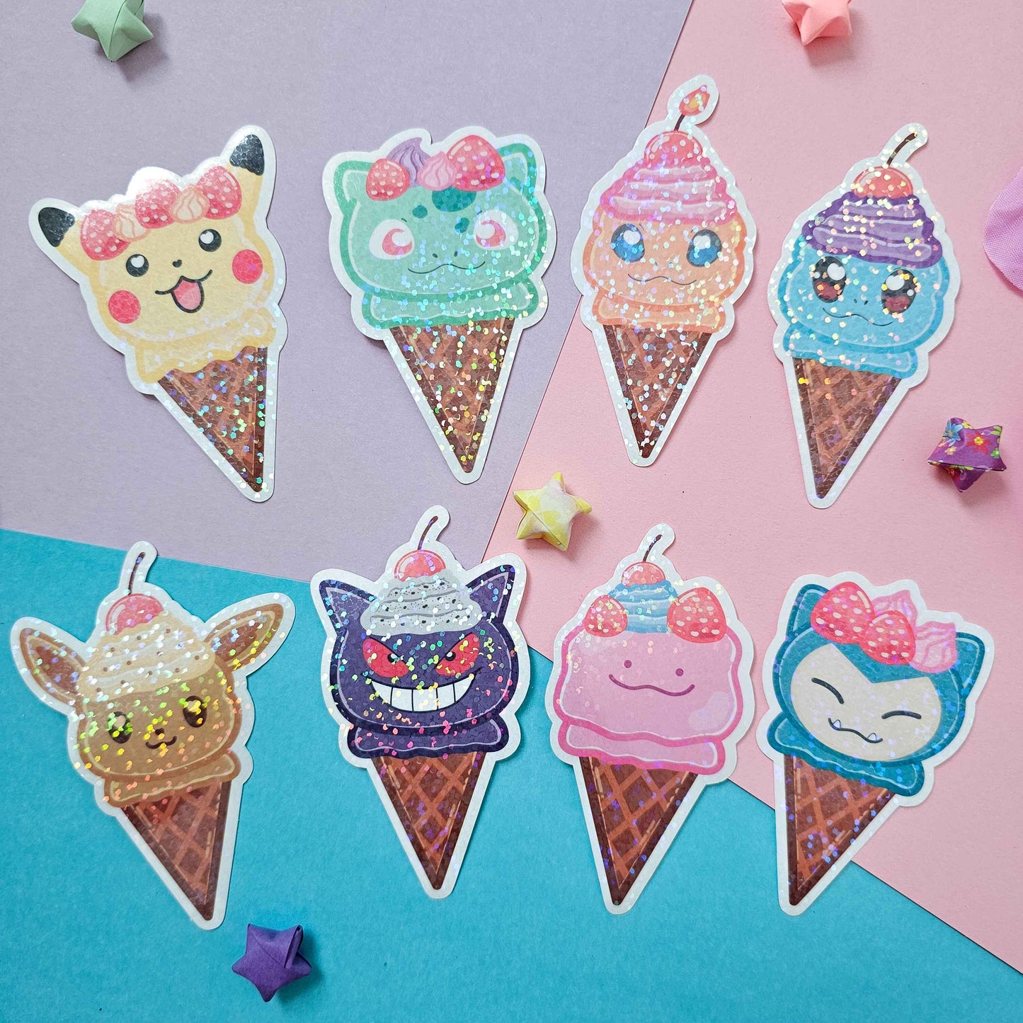 Generation One Ice Cream Stickers