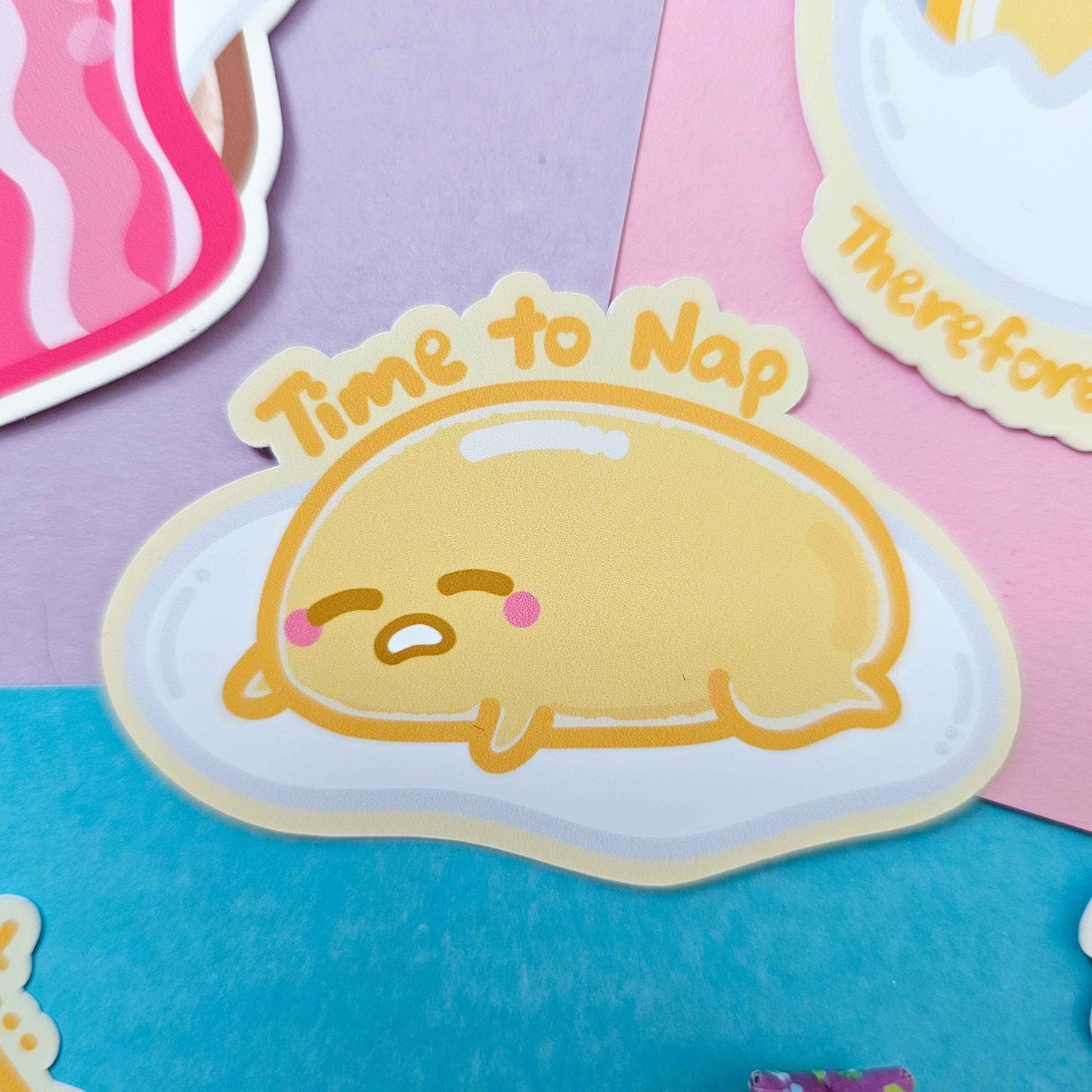 Lazy Egg Stickers