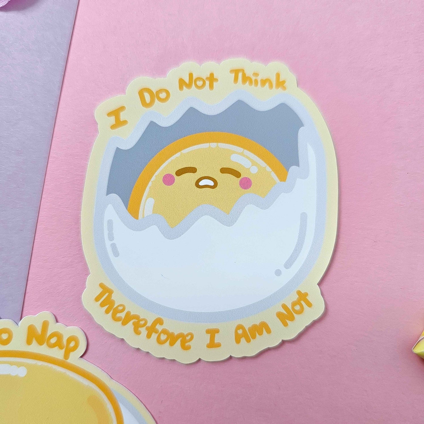 Lazy Egg Stickers