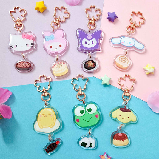 Cute Character 2-Link Keychains