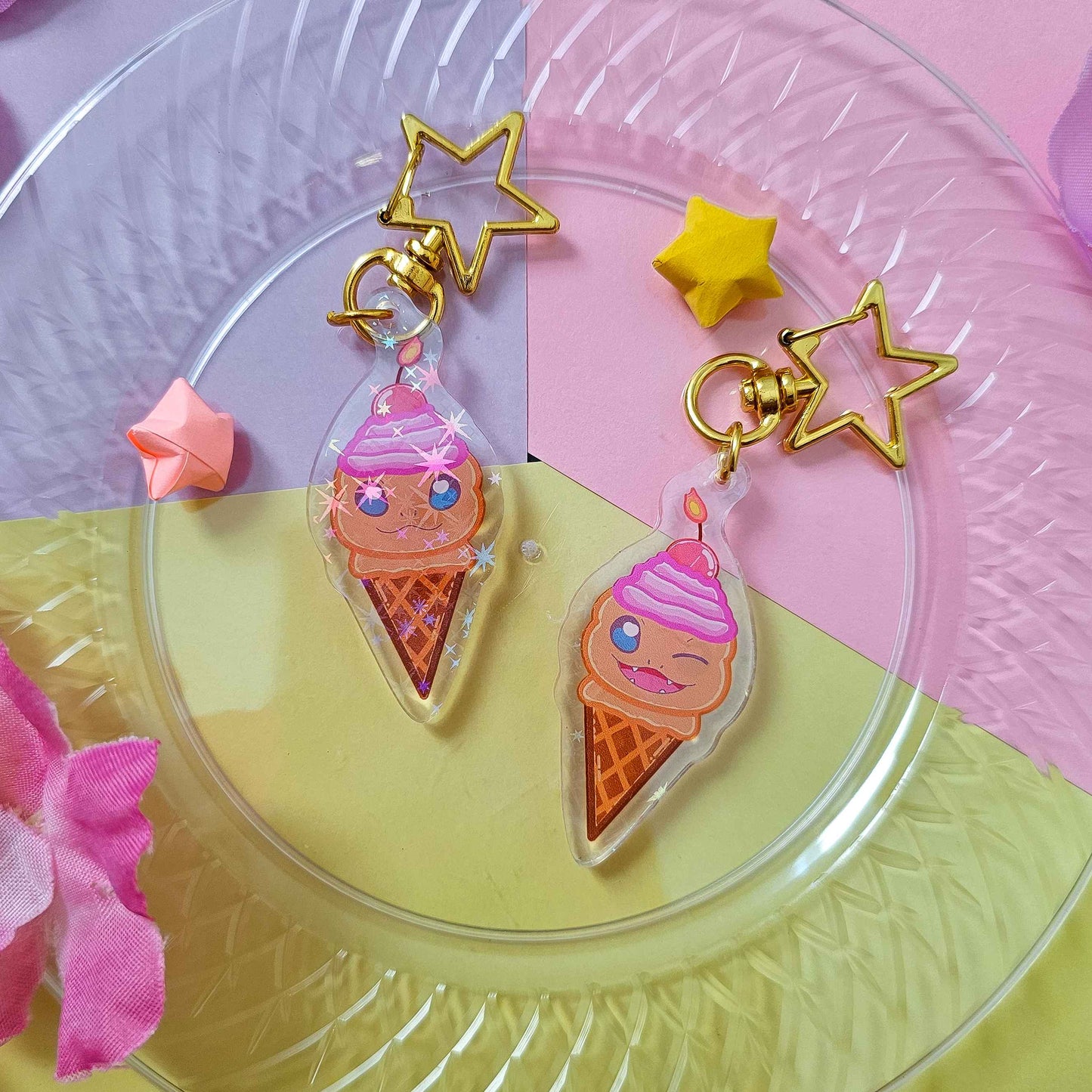 Generation One Ice Cream Keychains