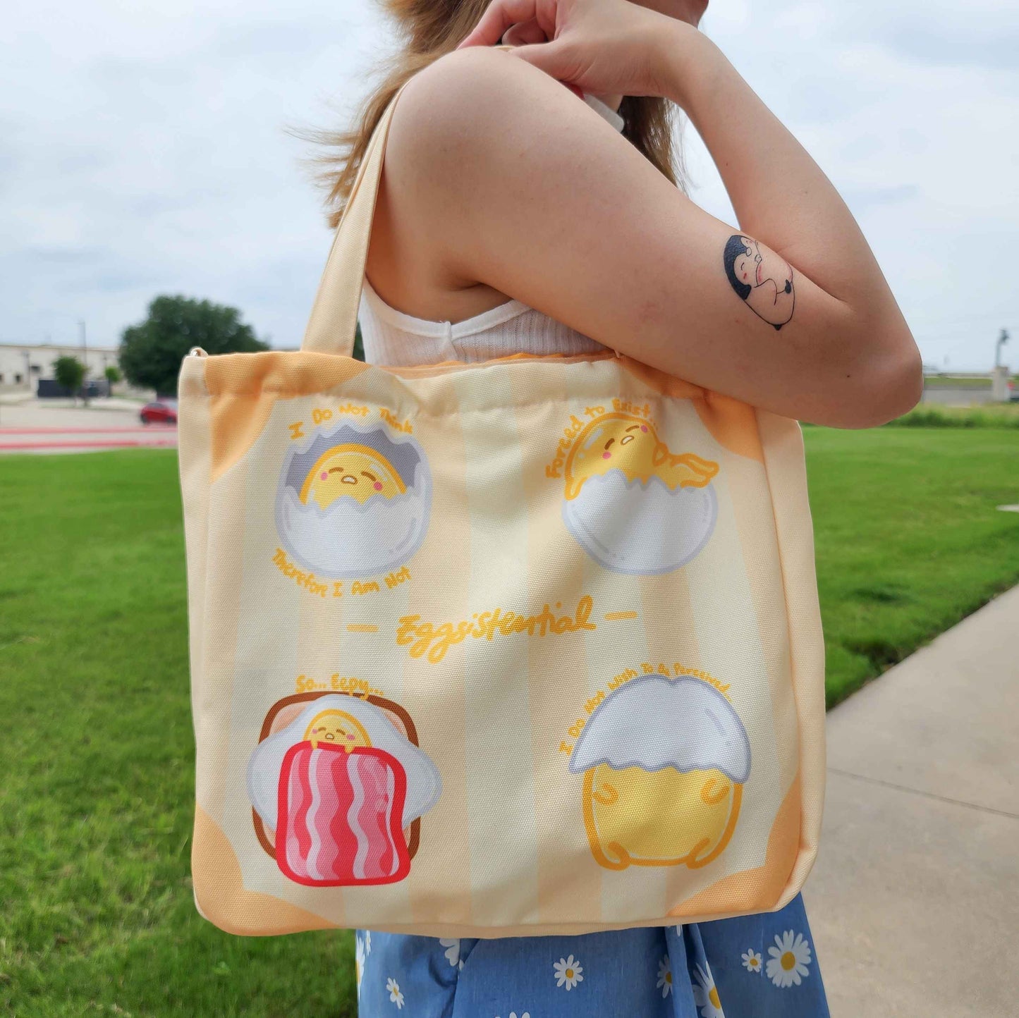 Lazy Egg Tote Bag | Lazy Egg Series