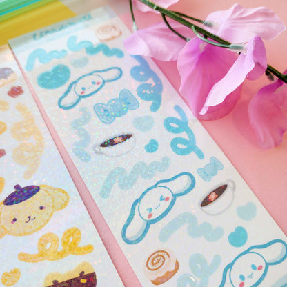 Cute Character Decoden Sticker Sheets