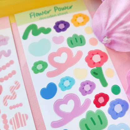 Pastel Decoden Sticker Sheets | Original Design