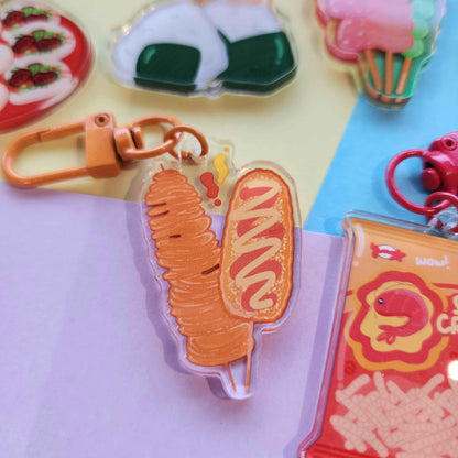 Snack Time Keychains