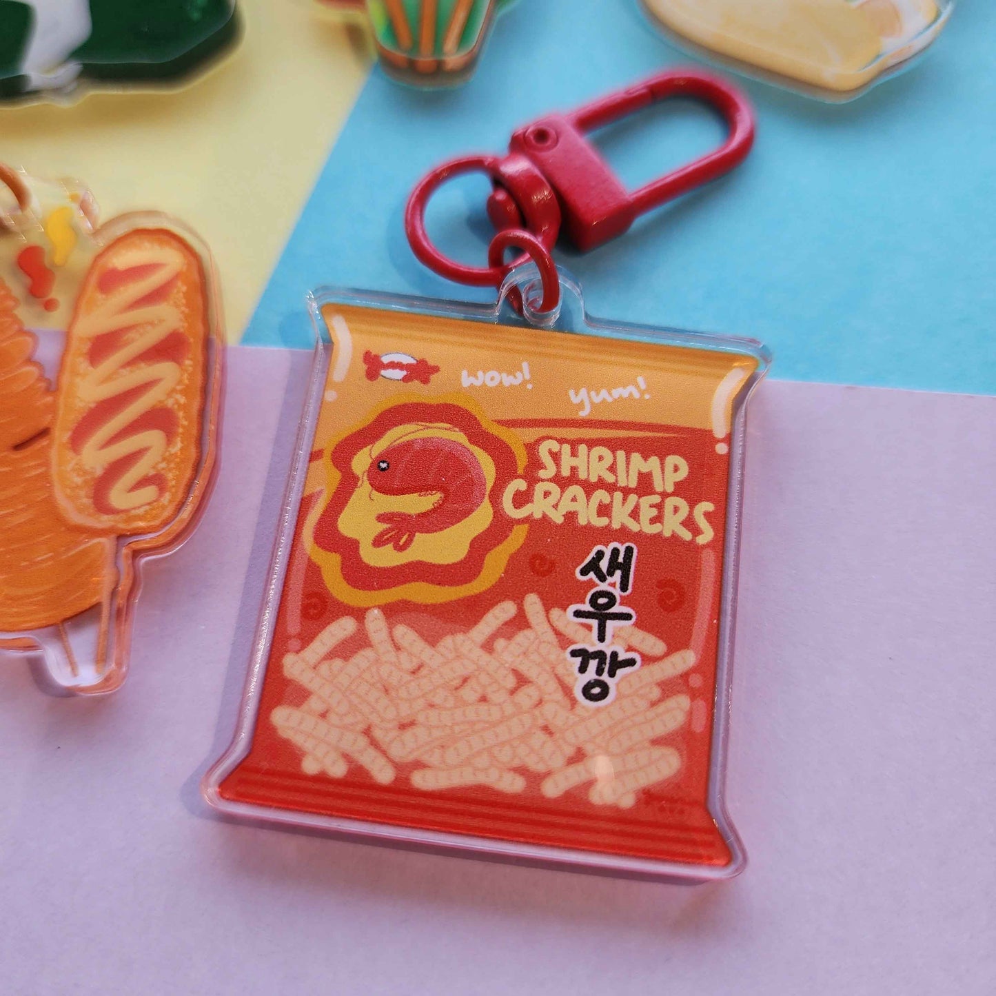 Snack Time Keychains