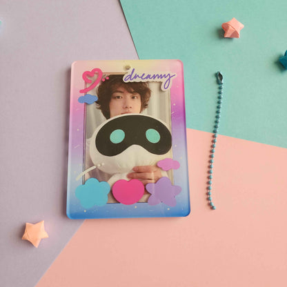 Dreamy Skies | Acrylic Photocard Holder Keychain