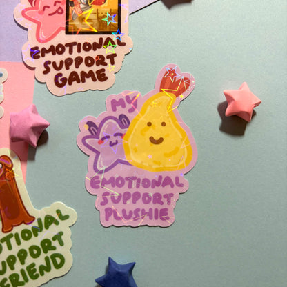 Emotional Support Stickers | Novayin Mascots