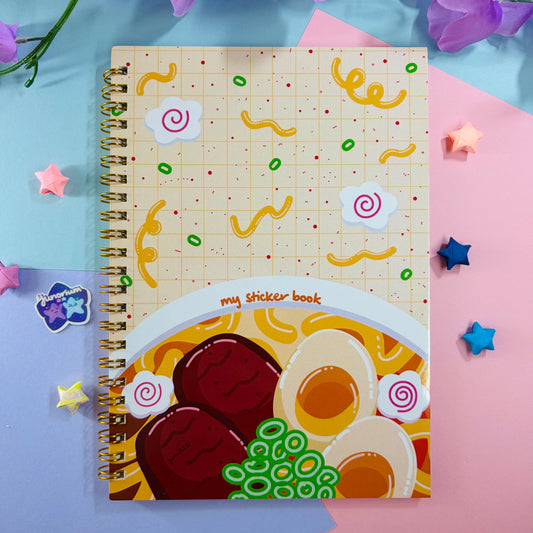 Ramen Reusable Sticker Book