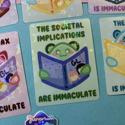 Book Genre Stickers | Novayin Mascots