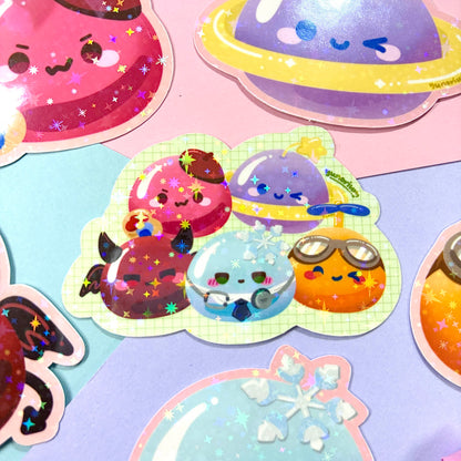 LADS Blobbu Stickers | Love and Deepspace