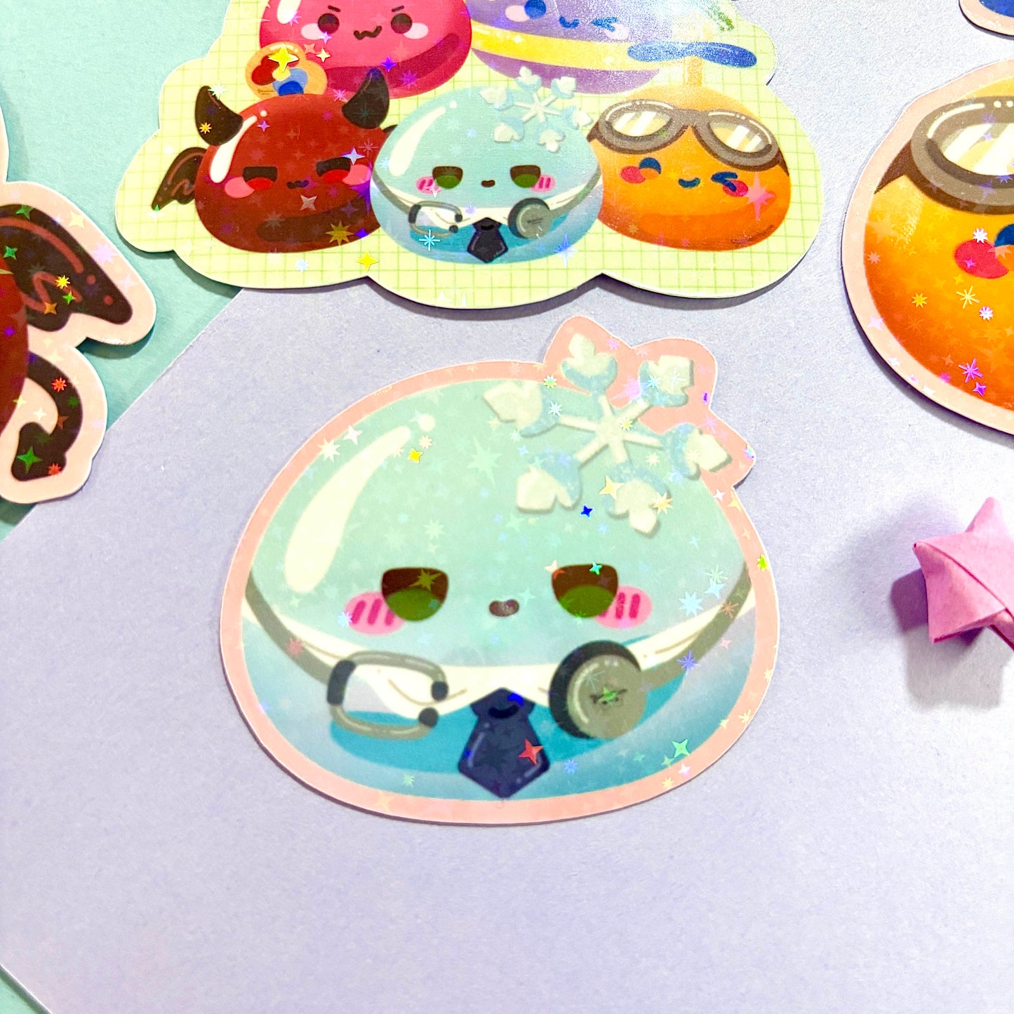 LADS Blobbu Stickers | Love and Deepspace