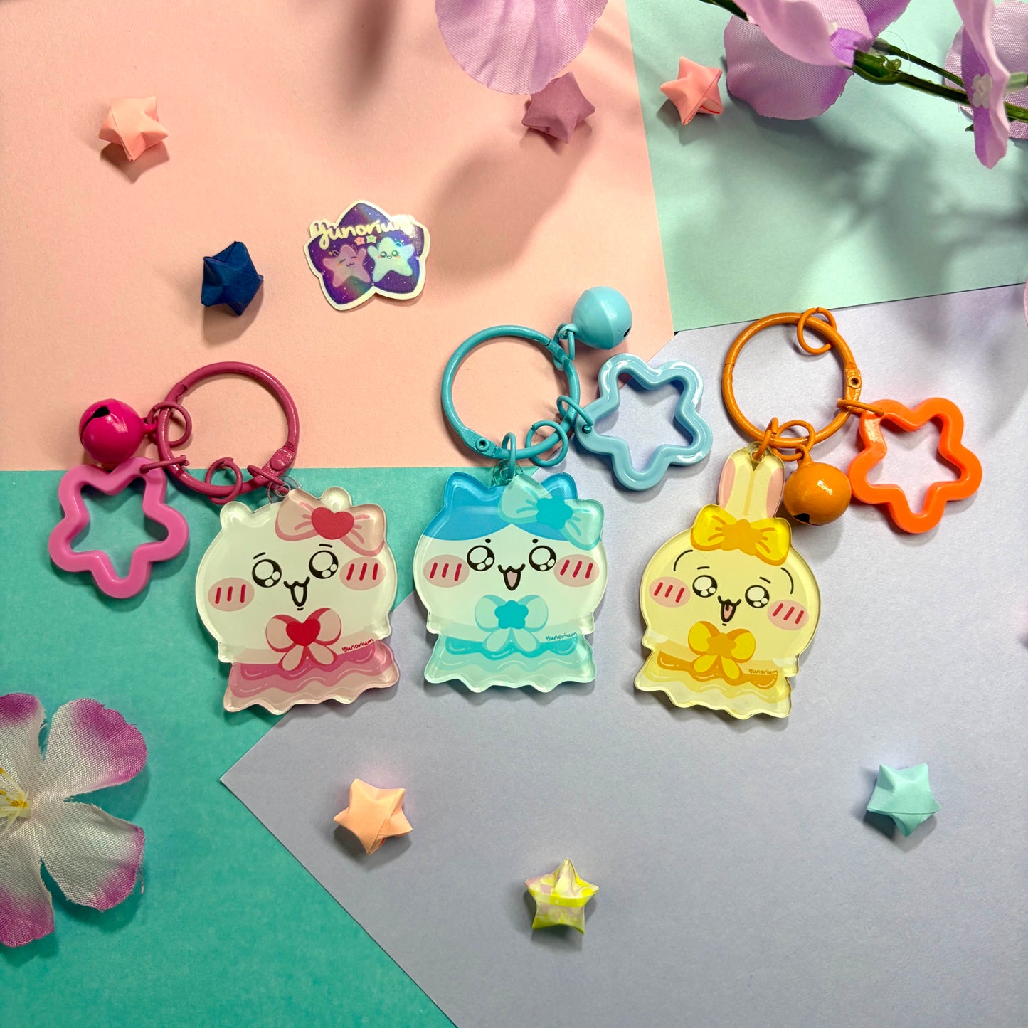 Kawa Friends Trinket Keychains