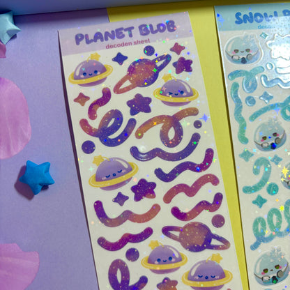LADS Blobbu Decoden Sticker Sheets | Love and Deepspace