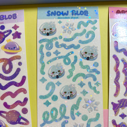 LADS Blobbu Decoden Sticker Sheets | Love and Deepspace