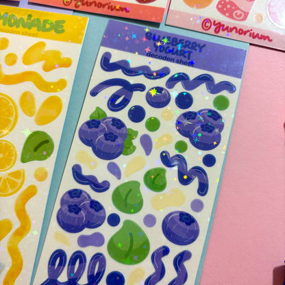 Fruit Decoden Sticker Sheets | Original Design