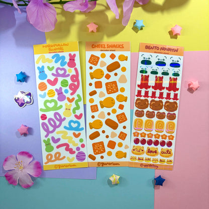 Food & Snacks Decoden Sticker Sheets | Original Design