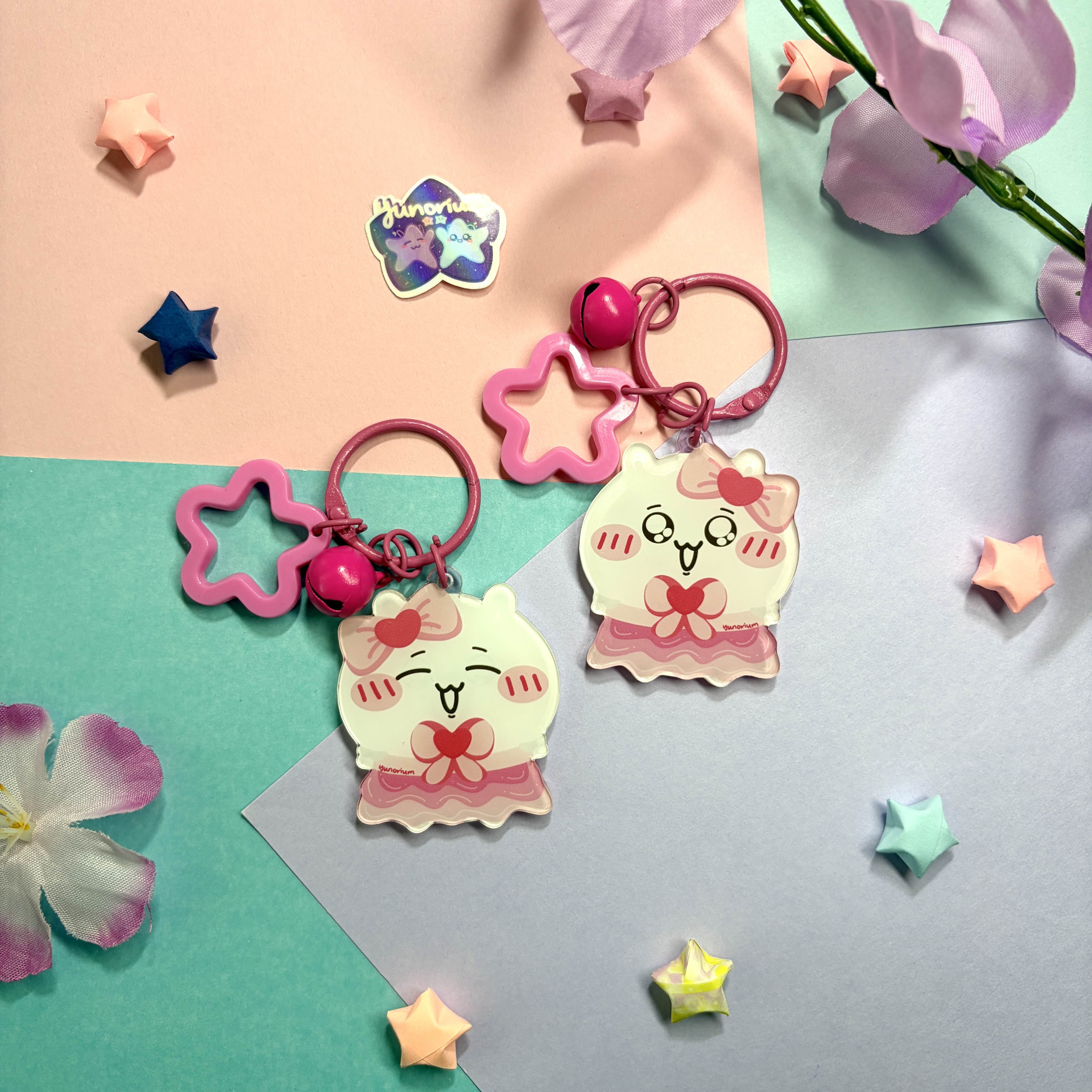 Kawa Friends Trinket Keychains | Cute Colorful Trinket Keychains