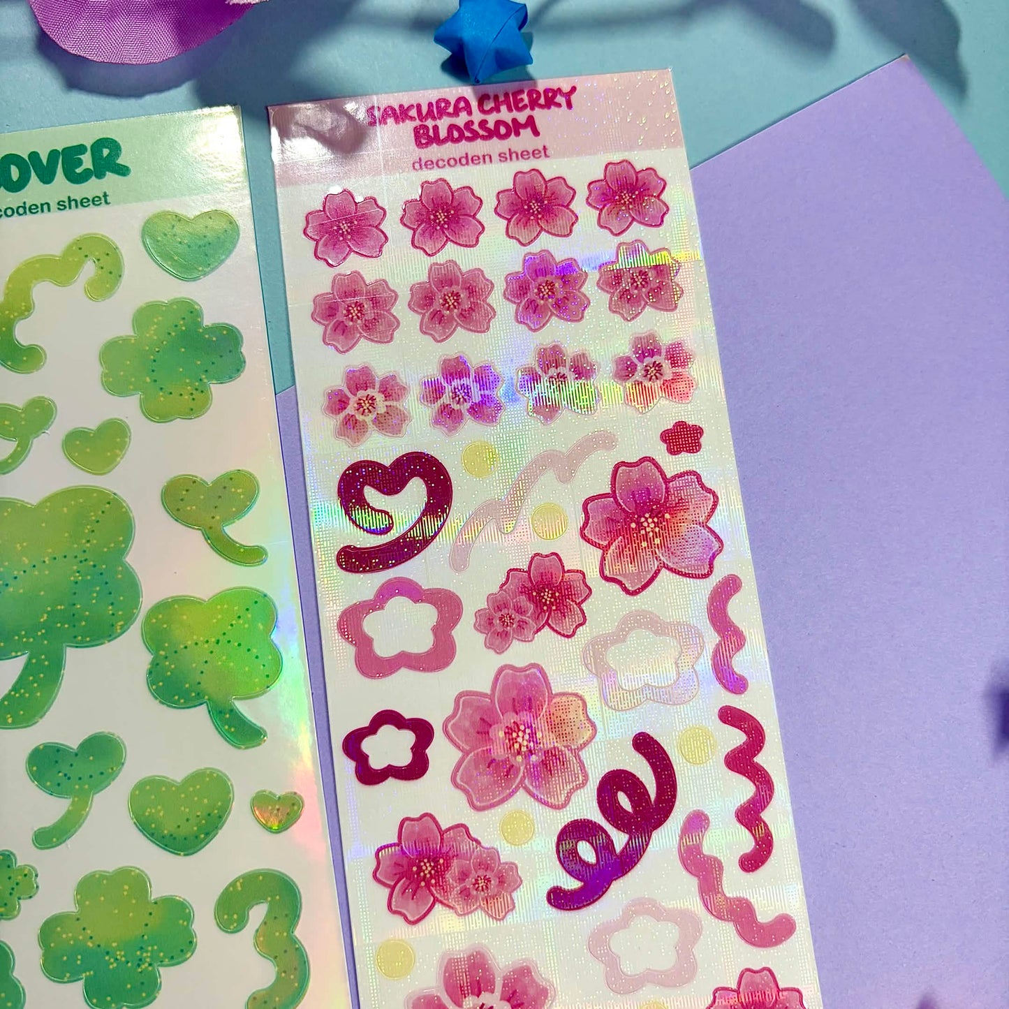 Plants & Flowers Decoden Sticker Sheets | Original Design
