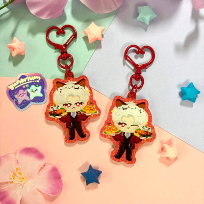 Butler Cafe Keychains | Love and Deepspace