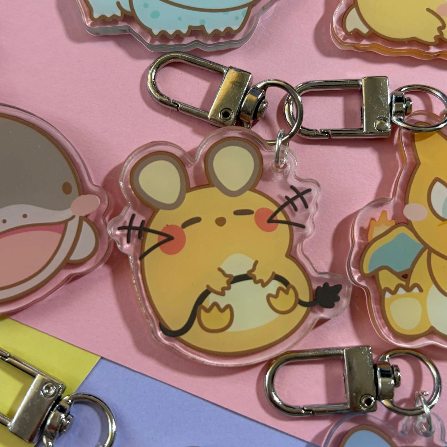 Dachi_Duck's Generation Keychains