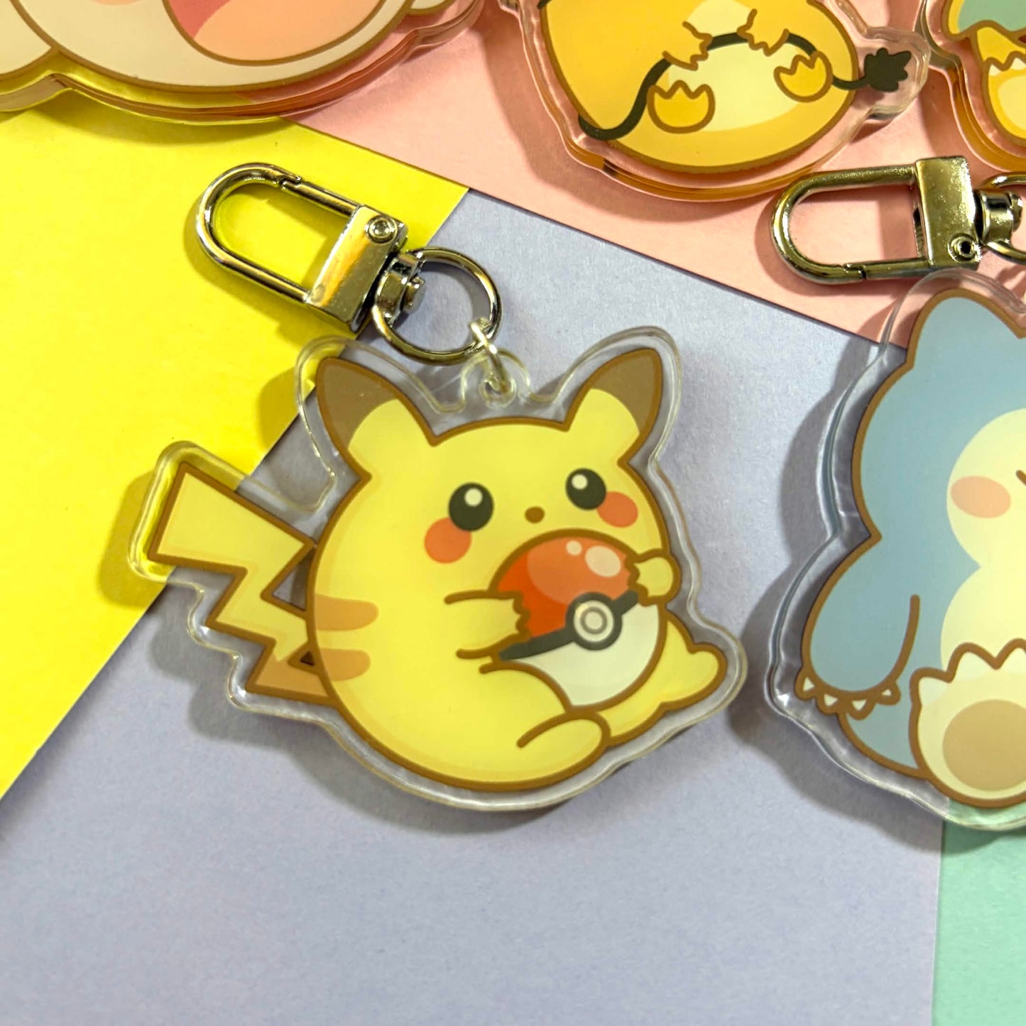 Dachi_Duck's Generation Keychains