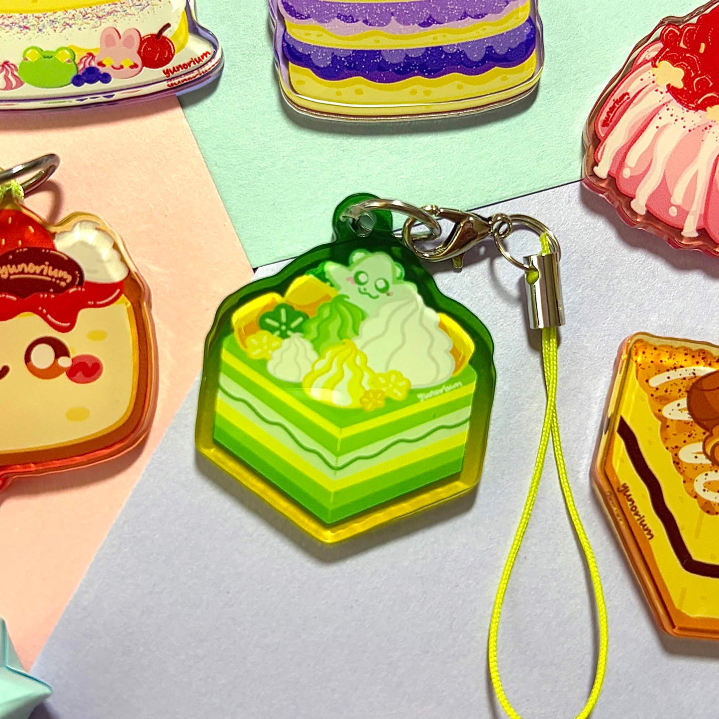 Cake Phone Charms