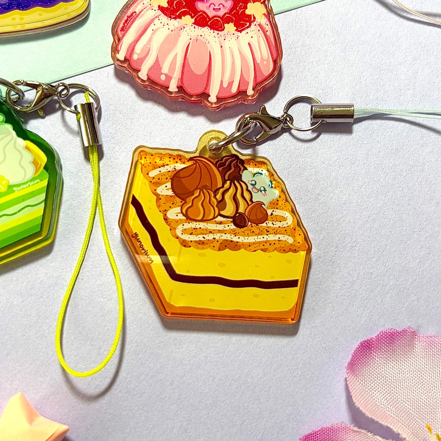 Cake Phone Charms