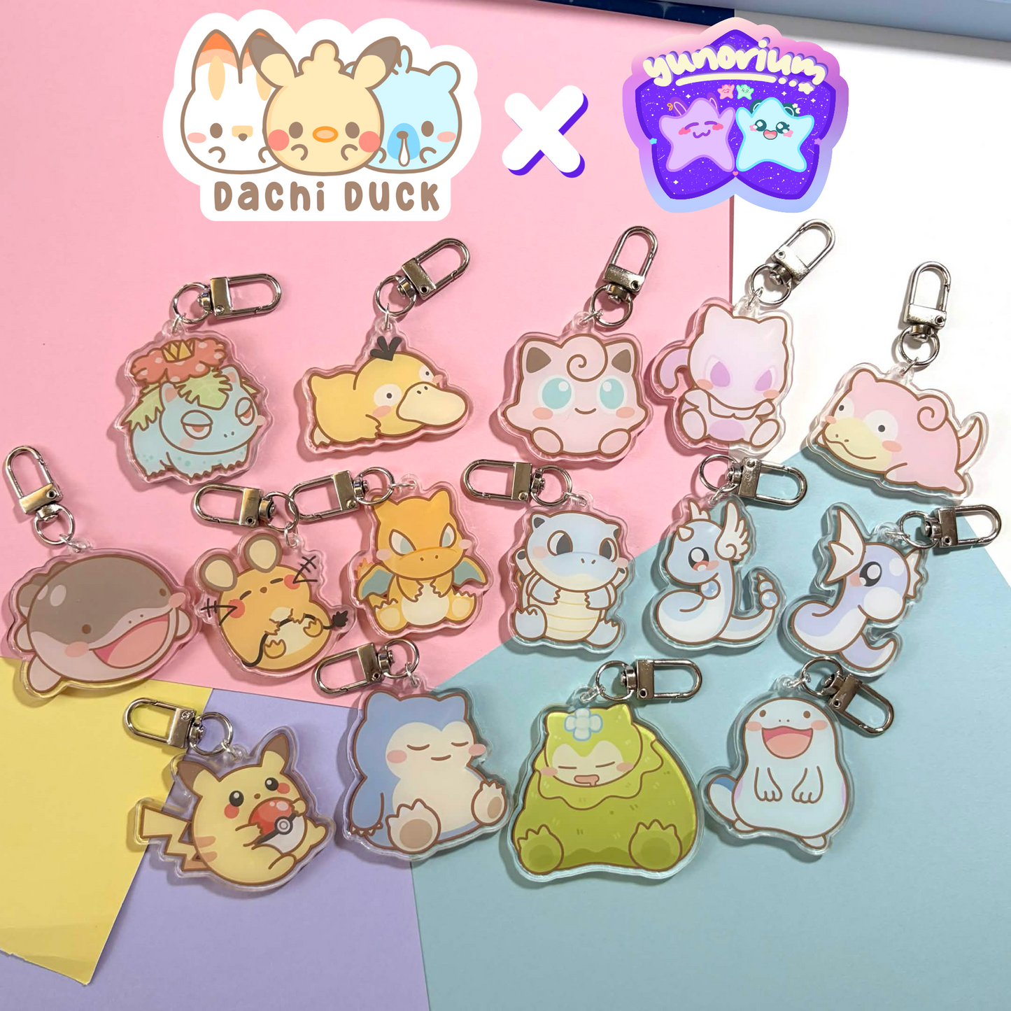 Dachi_Duck's Generation Keychains